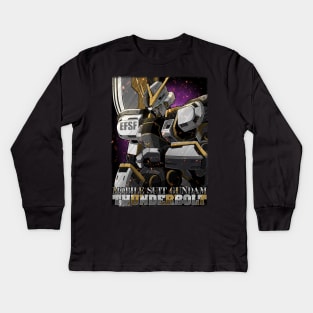 Gundam Atlas Kids Long Sleeve T-Shirt